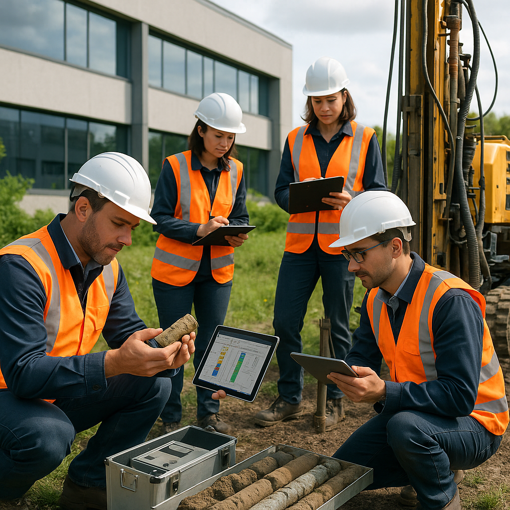 Étapes étude géothermique